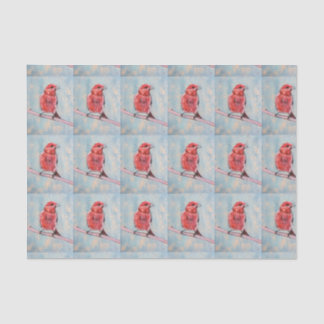 Lenço de papel do impressão do pássaro