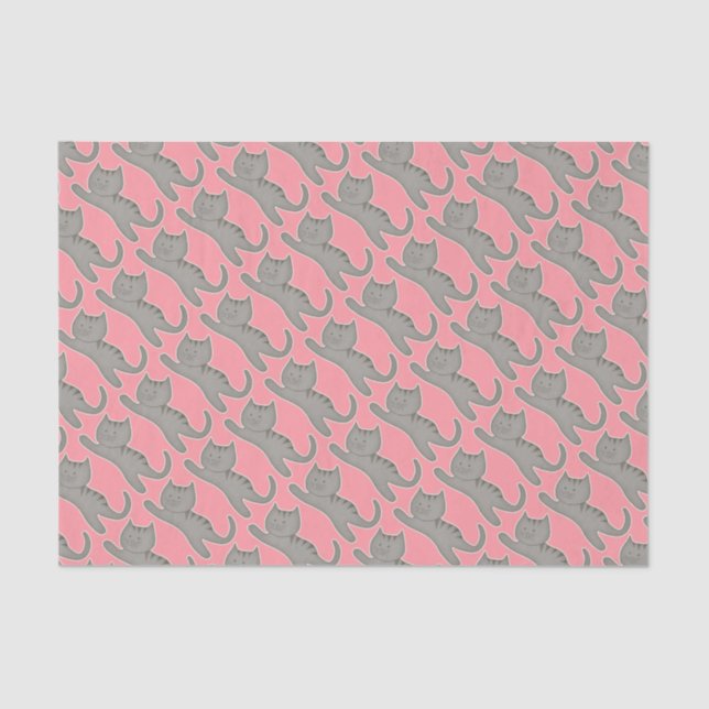 Lenço de papel do Kat do gatinho (Frente )