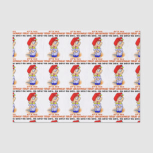 Lenço de papel do Natal dos bebês primeiro