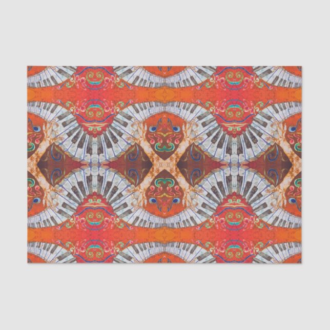 Lenço de papel do piano (Frente )