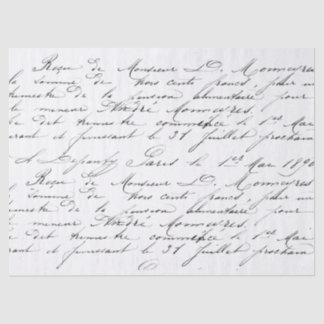 Lenço de papel do roteiro