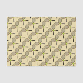 Lenço de papel do tênis