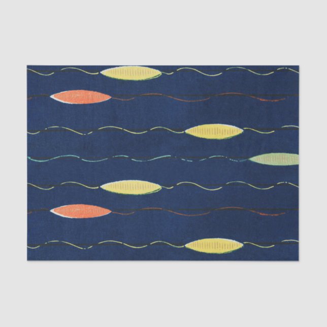 Lenço de papel do TESTE PADRÃO do DESIGN do (Frente )