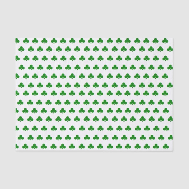 Lenço de papel do "trevo" (Frente )