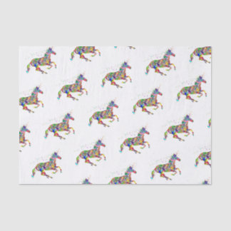 Lenço de papel do unicórnio
