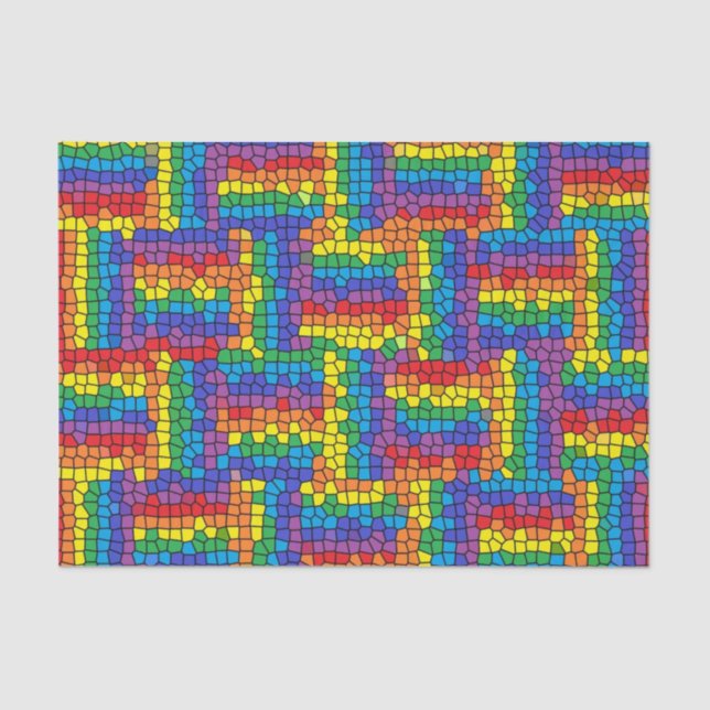 Lenço de papel do vitral (Frente )