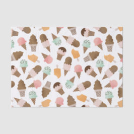 Lenço de papel dos cones do sorvete