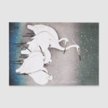 Lenço de papel dos GUINDASTES