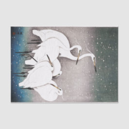 Lenço de papel dos GUINDASTES