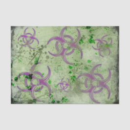 Lenço de papel dos resíduos tóxicos