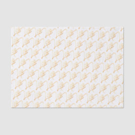 Lenço de papel Dourado do roteiro de "Leo" do