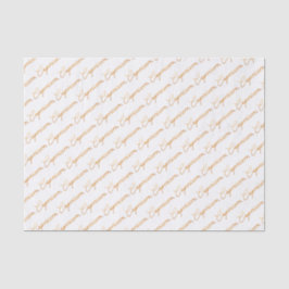 Lenço de papel Dourado do roteiro do "Capricórnio"