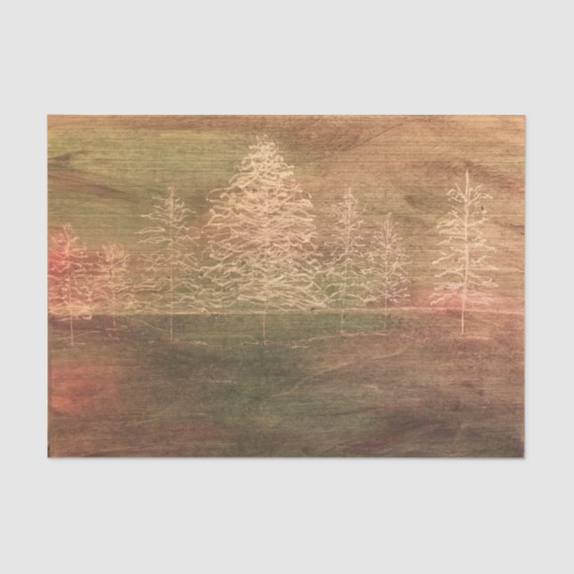 Lenço de papel impresso (Frente )