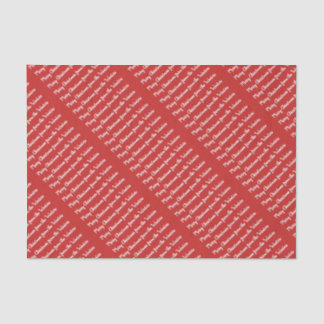 Lenço de papel personalizado costume