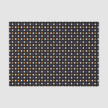 Lenço de papel preto do Dia das Bruxas das