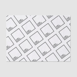 Lenço de papel relativo à promoção feito sob