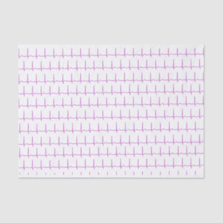 Lenço de papel - ritmo normal da cavidade (EKG)
