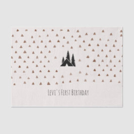 Lenço de papel selvagem da montanha um