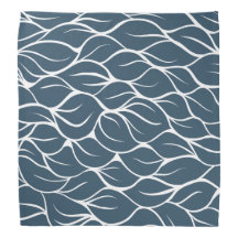 Design de folhas azuis lindas