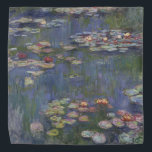 Lenço Lírios d'água de Claude Monet<br><div class="desc">Claude Monet - Lírios De Água. Linda pintura floral em lindas cores, de Claude Monet. Presentes, impressões, capas de telefone e muitas outras ofertas de excelente de alta qualidade.</div>