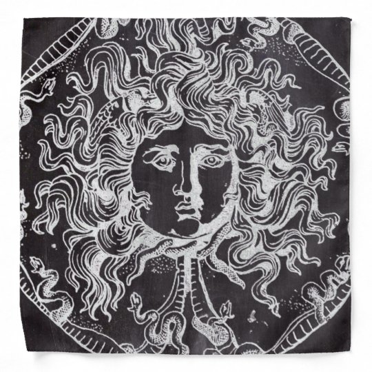Lenco Medusa De Gorgon Da Mitologia Grega Do Quadro Do Zazzle Com Br