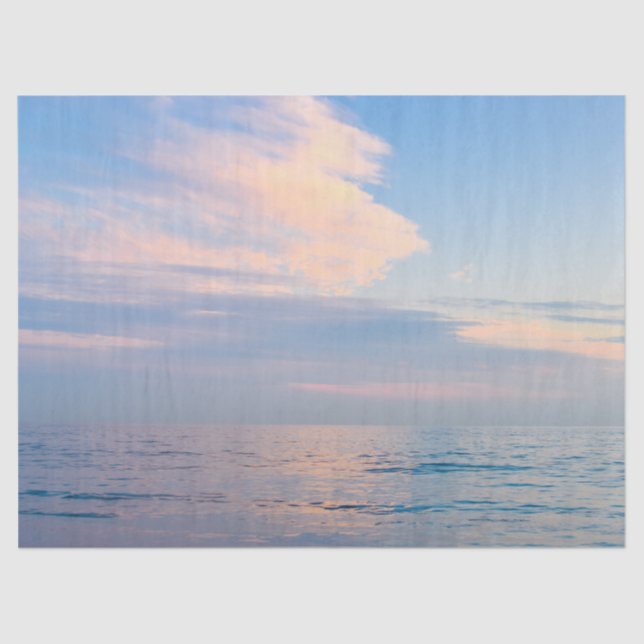 lenços de papel das águas oceânicas (Frente )