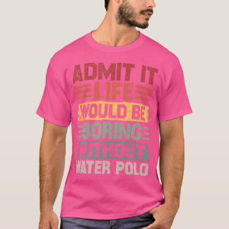 Lenda do Polo Aquático Retro Nadação Homens Pol Ág
