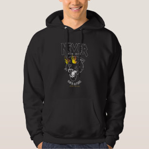 Lenda Selvagem Preta Legal Camiseta Gráfica Panter
