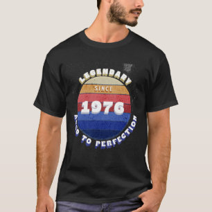 Lendário Desde 1976 Camiseta Retro