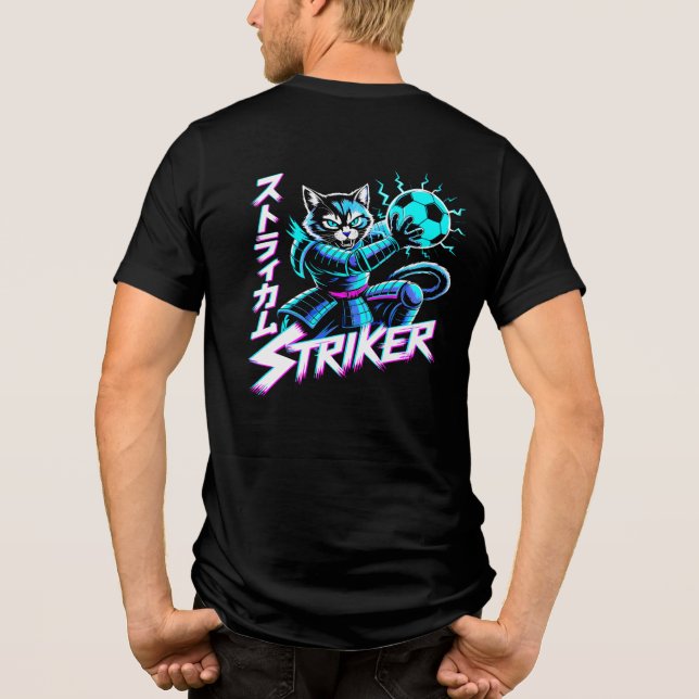 Lendário Gato de Futebol Samurai - Presente de Fut (Verso)