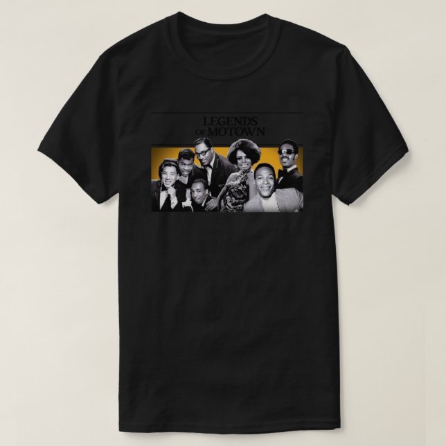 Lendas De Camisa Essencial De Motown (Frente do Design)