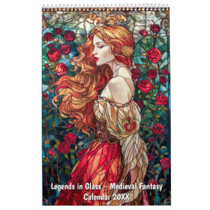 Lendas em Vidro – Calendário de Fantasia Medieval