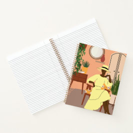 Lendo anotações de registro para adolescentes, men