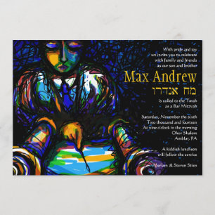 LENDO O Convite Bat Mitzvah, Bar TORAH