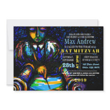 LENDO O Convite para Bat Mitzvah, Bar TORAH