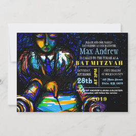 LENDO O Convite para Bat Mitzvah, Bar TORAH