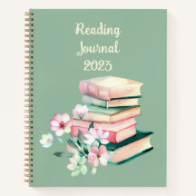 Lendo o notebook personalizado do Diário