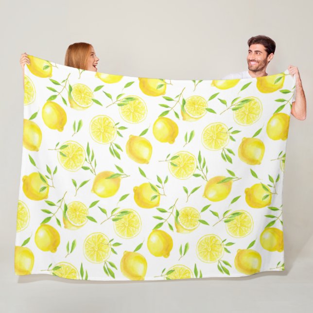 Lenons e folhas de cobertor de velo (In Situ)