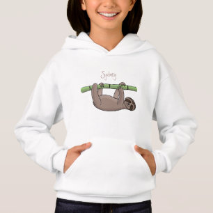 Lenta sorridente e bonita na ilustração do desen