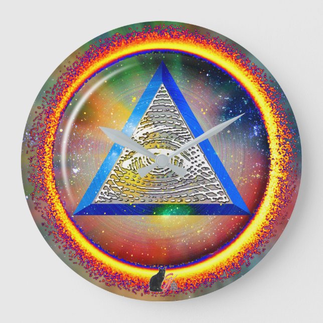 Lente Do Relógio De Parede De Porvidência (Frente)