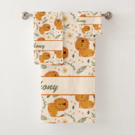 Leo Baby | Toalhas luxuosas para seu pequeno leão