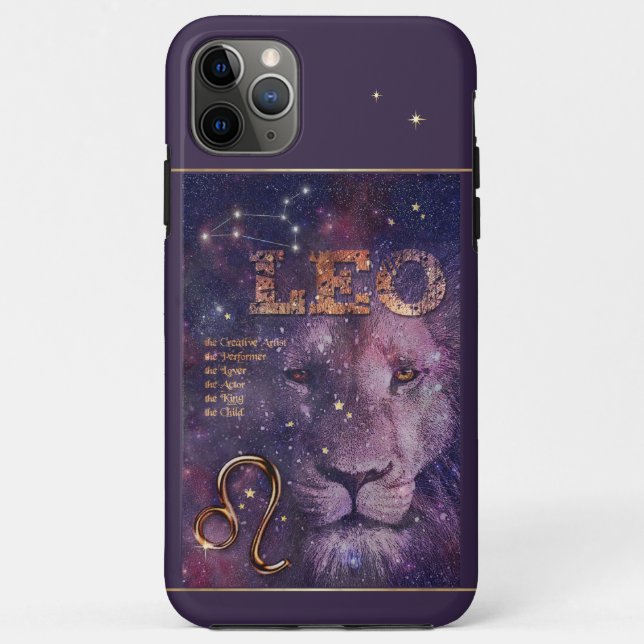 Leo ♌ Capa de telefone (Verso)