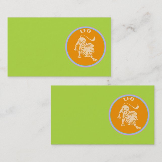 Leo Cartão de visita (Frente/Verso)