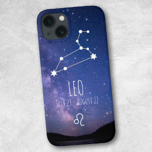 Leo Constelação Zodiac Personalizada