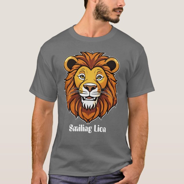 Leo, Design de Camisa do Sorriso do Leão (Frente)