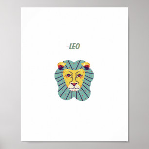 Leo Fofo, impressão de signo do zodíaco, signo est