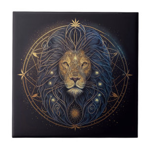 Leo Lion Azulejo