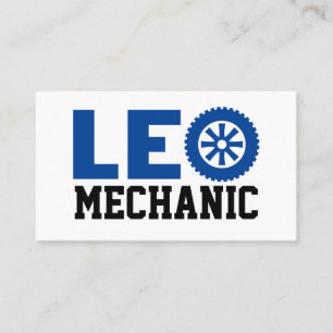 Leo Mechanic Cartão de visita