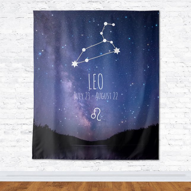Leo | Tapeçaria de Astronomia Personalizada (Criador carregado)