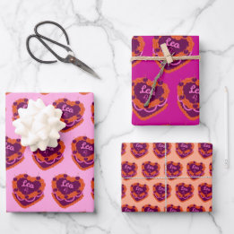Leo Zodiac Coquette Heart Cake